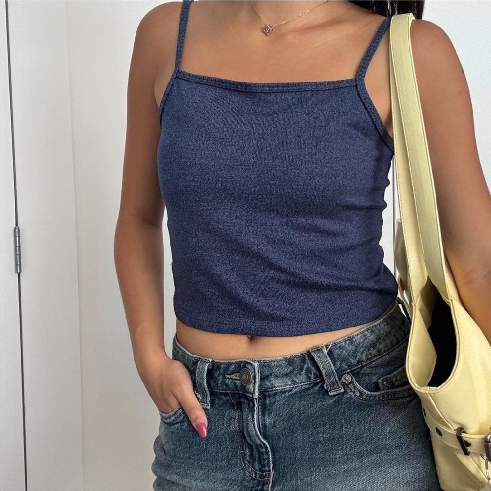 Gilly Hicks Deep Blue Camisole